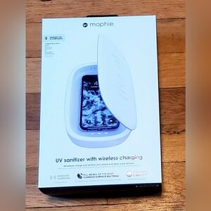 Mophie UV Sanitizer with Wireless Charging NEW